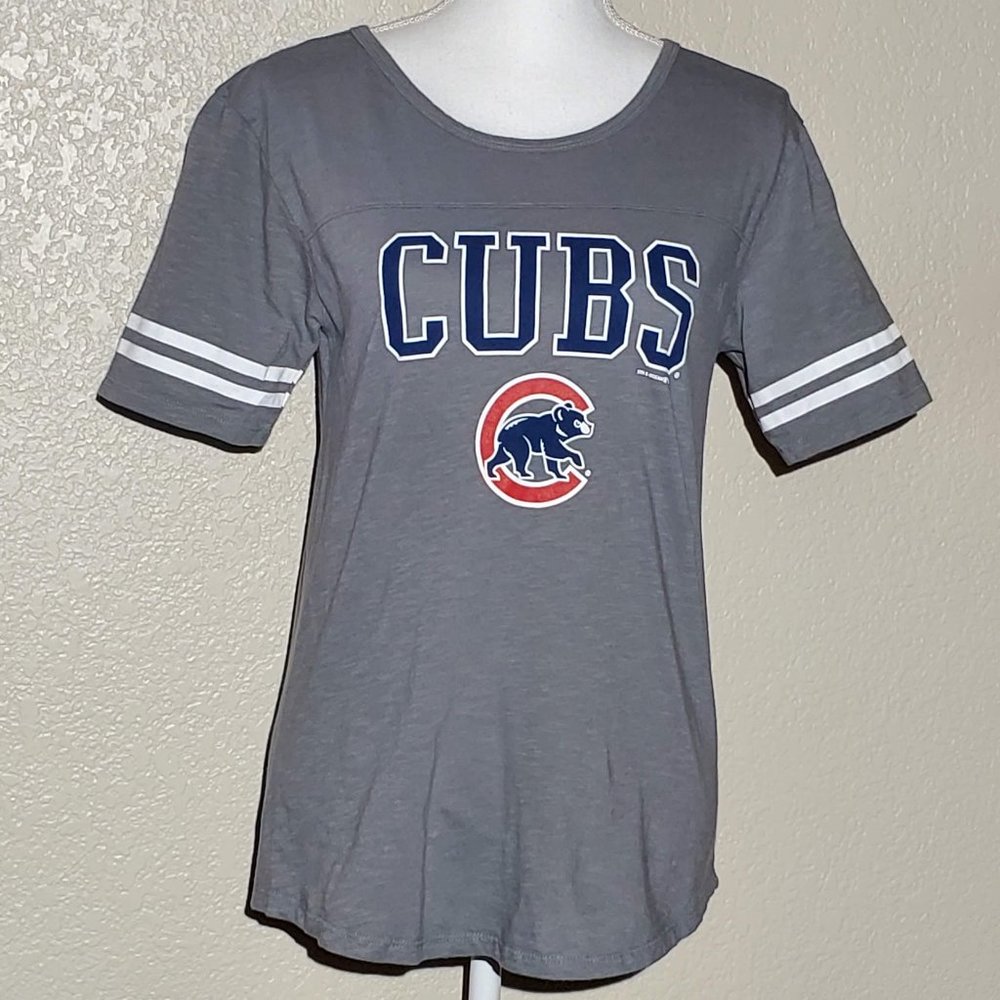 4/$20 Chicago Cubs MLB Logo Baseball Tee Sz Small